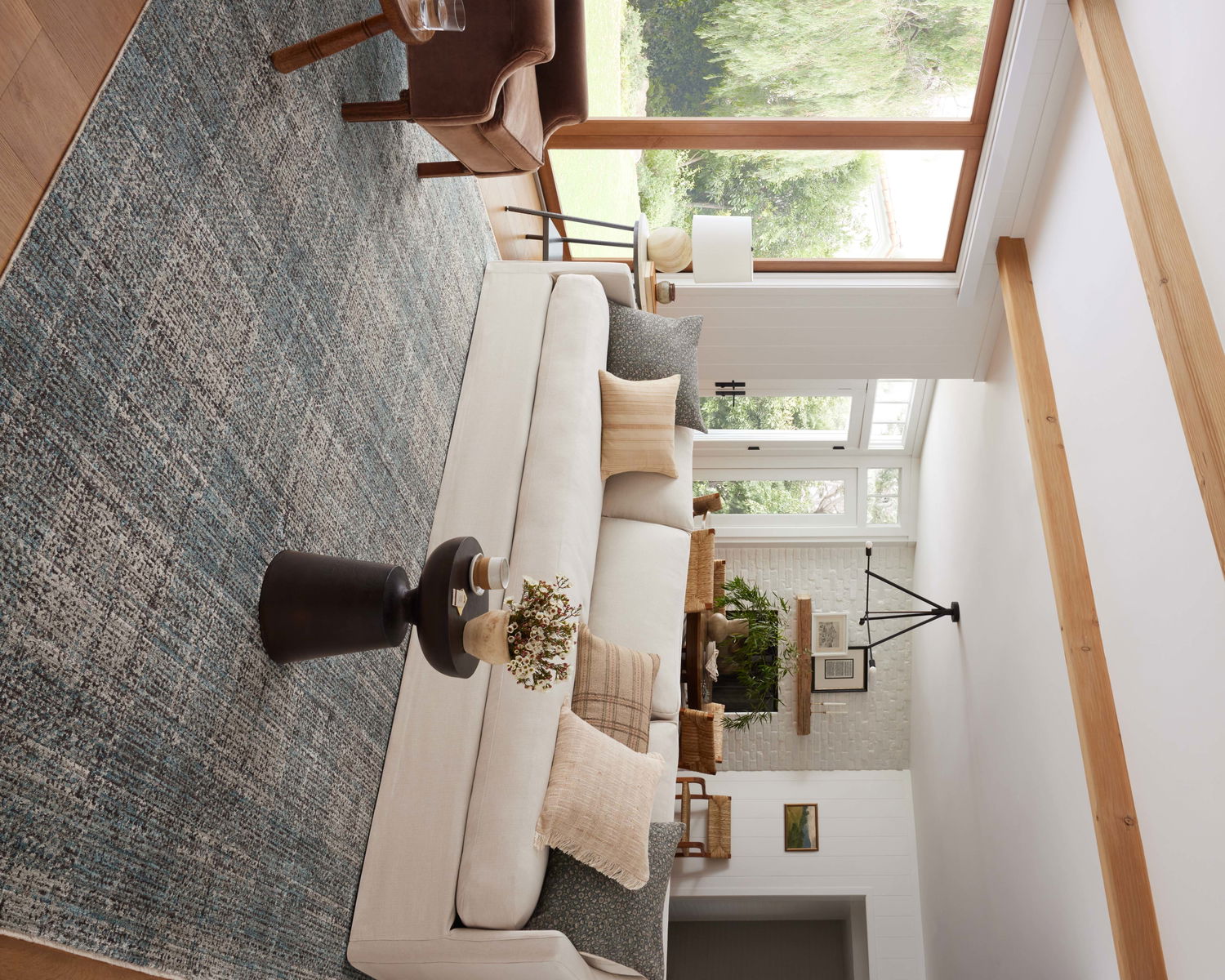 Angela Rose x Loloi Ember Rug, 5'3" length x 7'6" width View 4