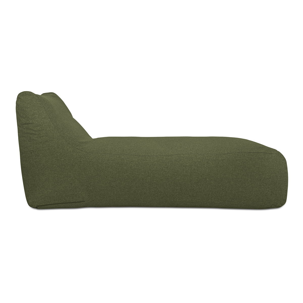 Lirio Outdoor Chaise Green, Chaise Lounges & Daybed by Moe's Home, 39" width x 31.5" height x 78" depth View 3