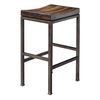 Beck Industrial Bar Stool, Furniture by Uttermost, 18" width x 30" height x 14" depth thumbnail 4