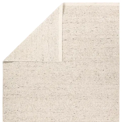 Jaipur Living Amgala LEO14 Handmade Solid Ivory Area Rug (10