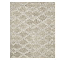 Online Designer Combined Living/Dining Chase Textured Hand-Tufted Wool Rug, 8x10', Natural