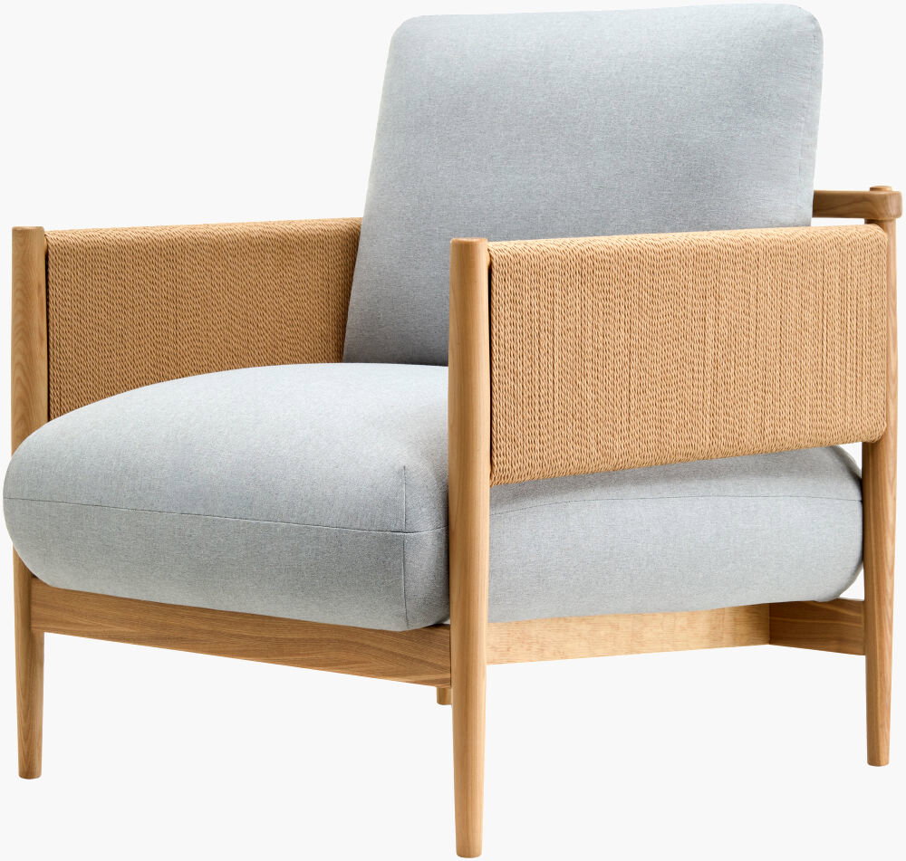 Brielle Accent Chair, by Surya, 27" width x 33" height