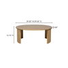 Penny Large Coffee Table Natural thumbnail 13