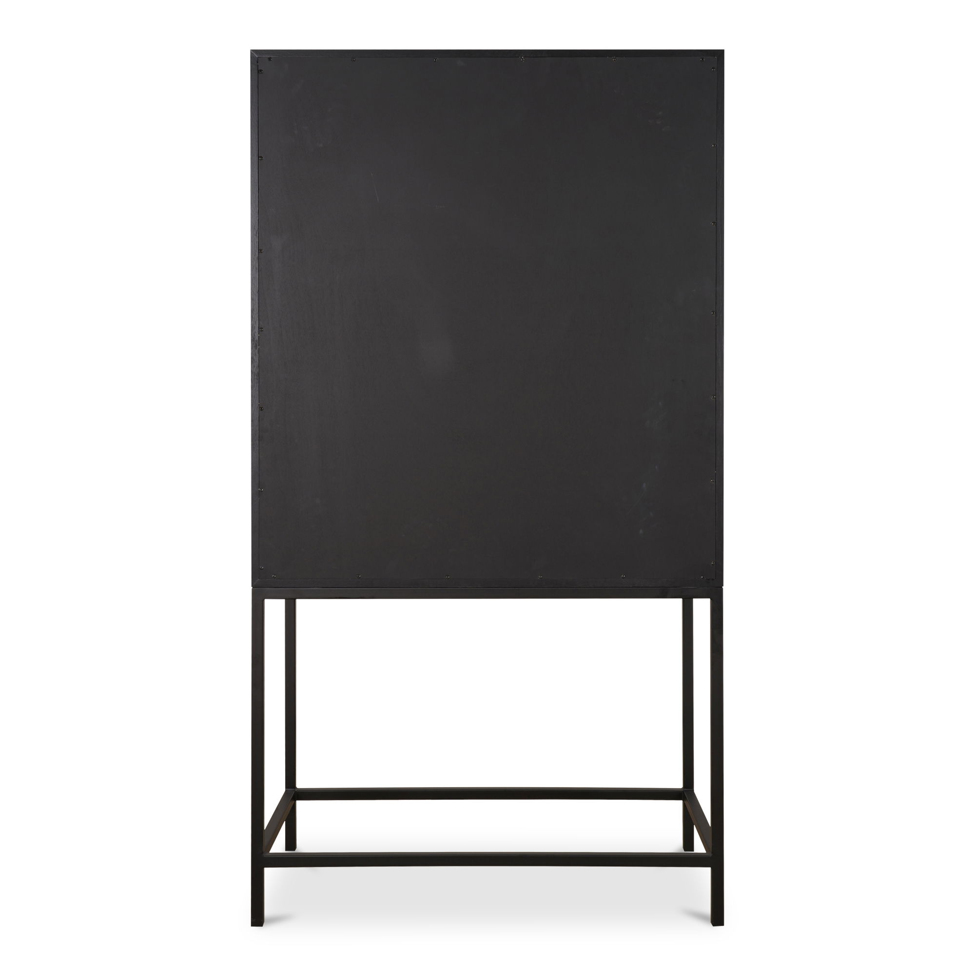 Mako Bar Cabinet Black, Bar Carts & Cabinet by Moe's Home, 37.99" width x 71.26" height x 17.72" depth View 5