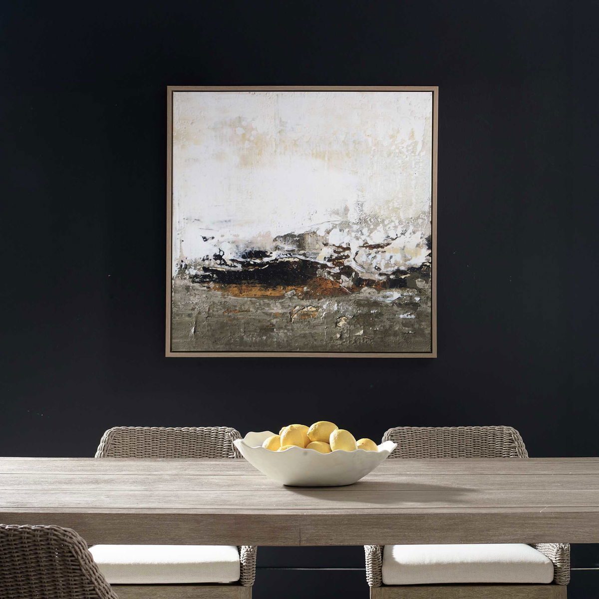 The Other Side Framed Abstract Art, by Uttermost, 37.5" width x 37.5" height x 2" depth View 2