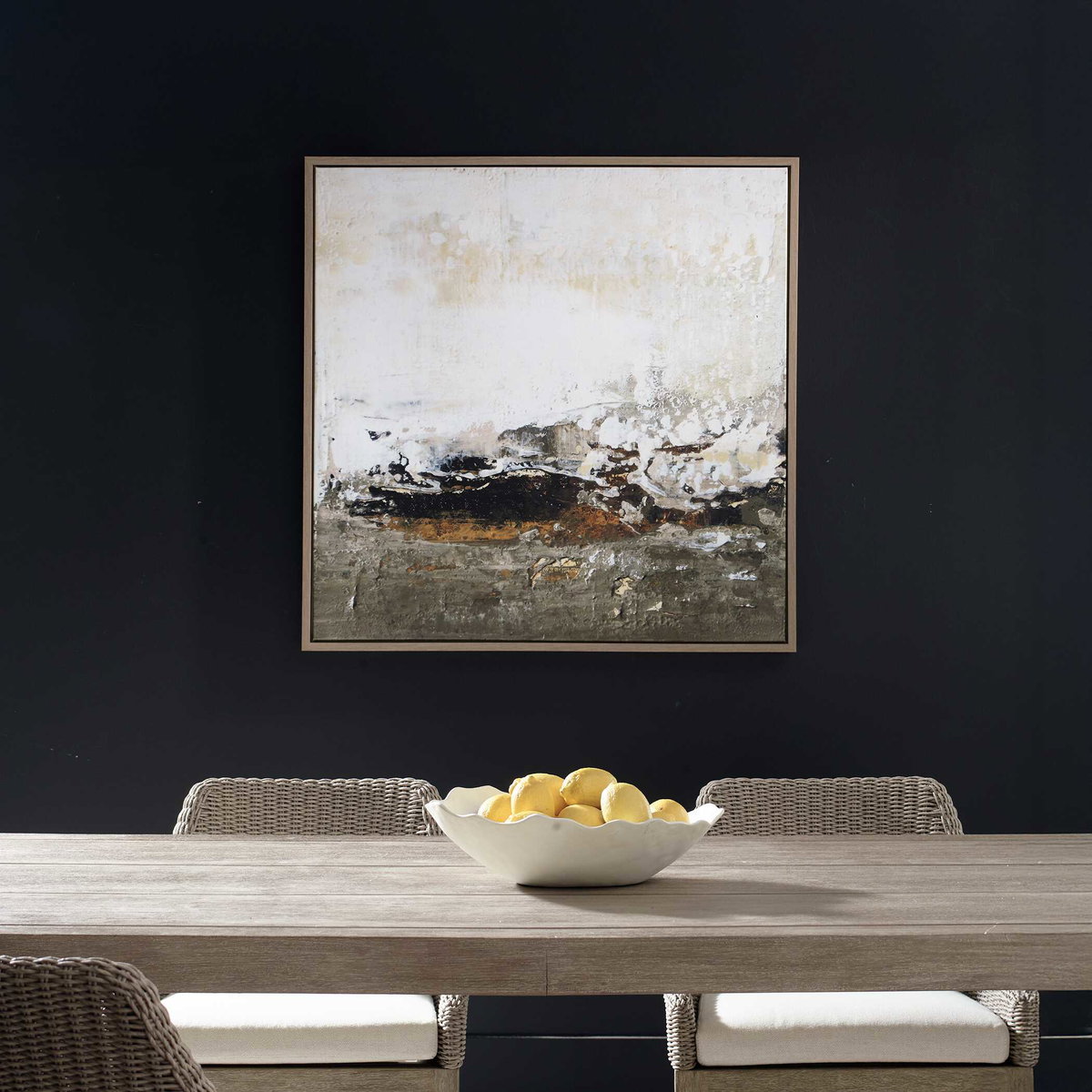 The Other Side Framed Abstract Art, by Uttermost, 37.5" width x 37.5" height x 2" depth View 2