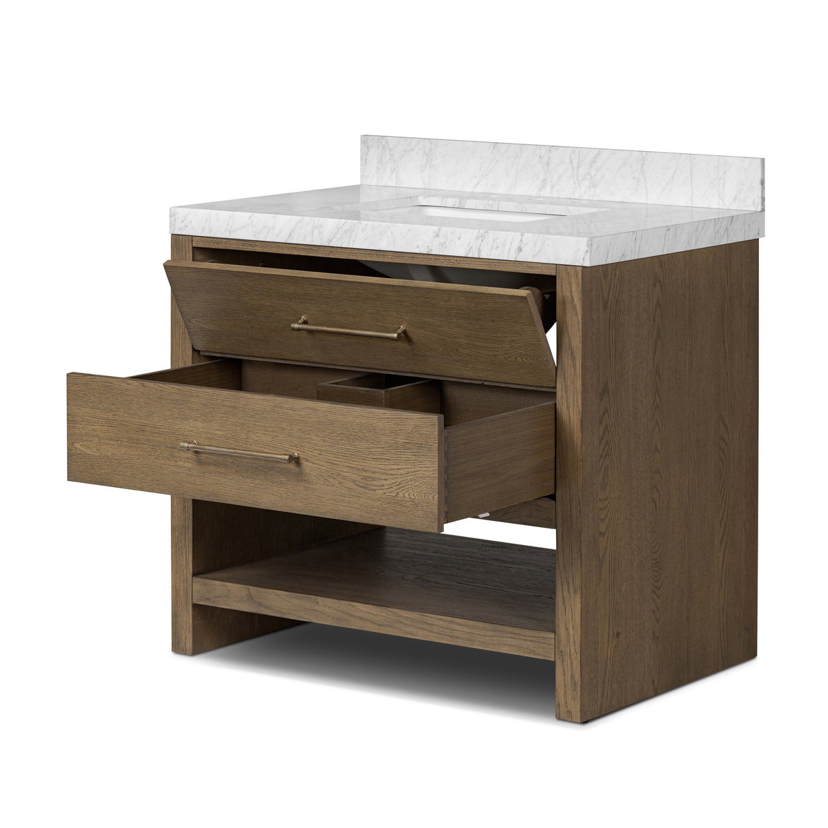 Anthem Single Vanity, Bathroom Vanitie by Four Hands, 3' width x 3'1" height x 2' depth View 9