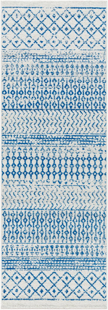 Elaziz Machine Woven Rug, by Surya, 7'6.55" length x 2'7.5" width