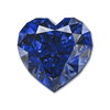 Deep Blue Heart I (No Embellishment), by Oliver Gal,  20x20 thumbnail 1