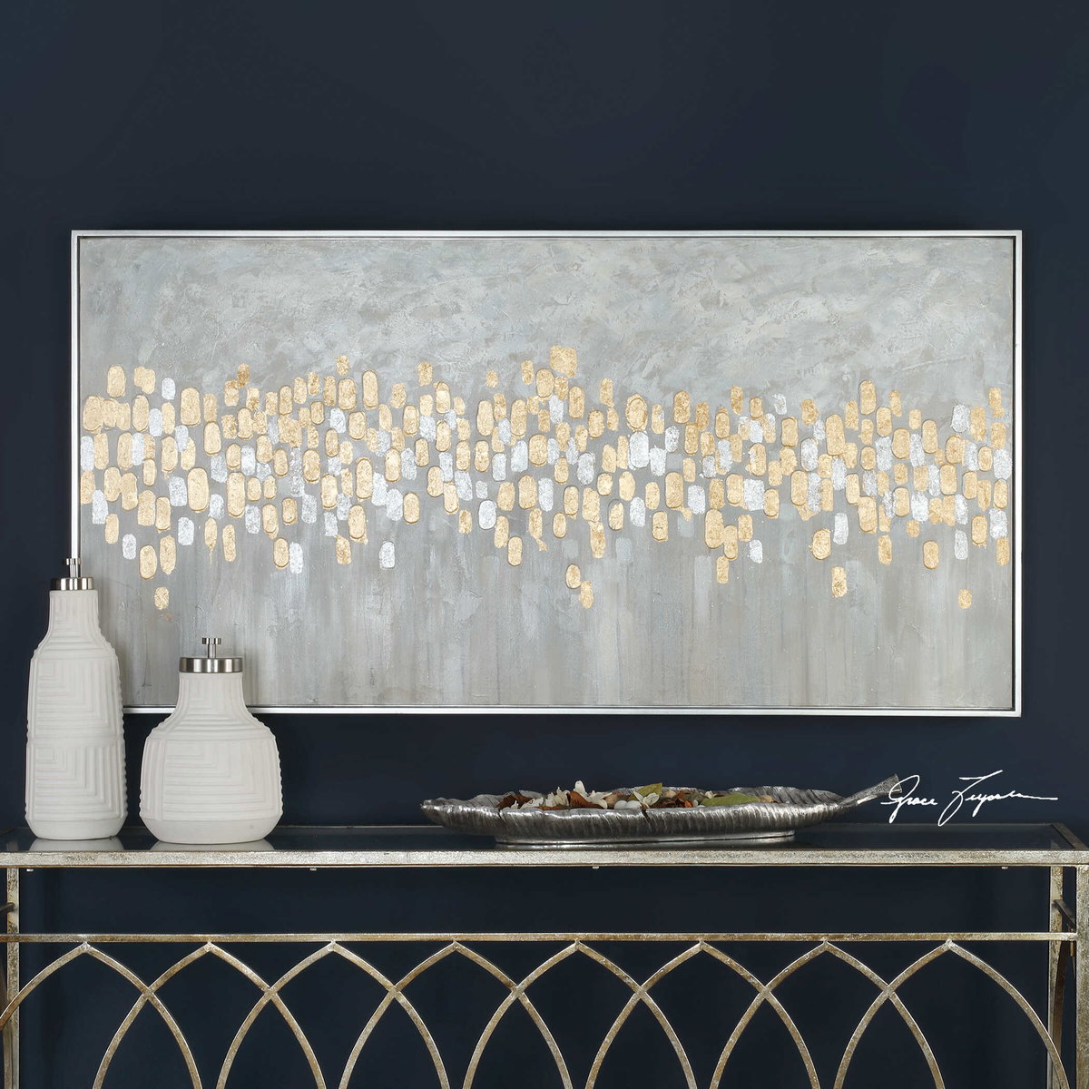Parade Modern Art, by Uttermost, 5'1" width x 2'7" height x 1.75" depth View 2