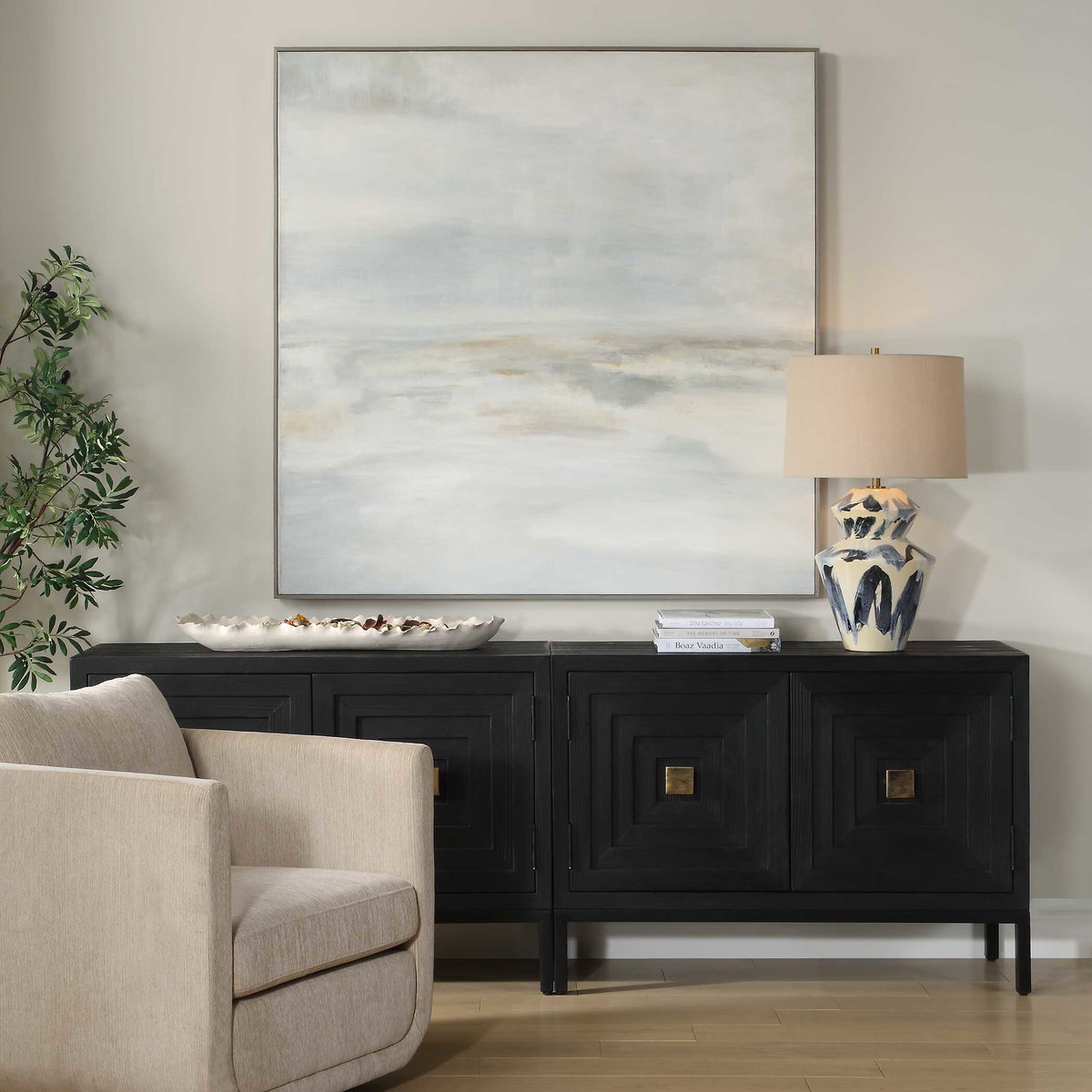 Furthest Thing Canvas Landscape Art, Painting by Uttermost, 53.75" width x 53.75" height x 2" depth View 2
