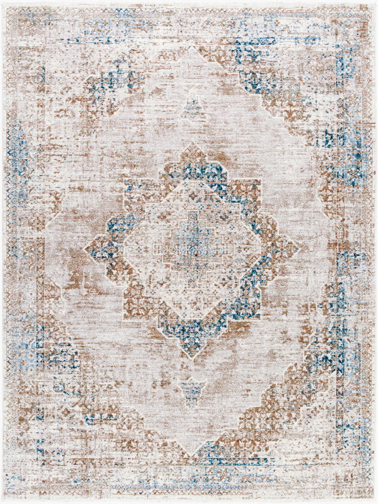 Montreal Machine Woven Rug, by Surya, 1'6.11" length x 1'4.93" width