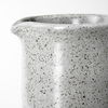 Frieda Large Freckled Gray Ceramic Jug, Decorative Jar by Mercana, 6.1" length x 4.53" width x 12.2" height thumbnail 7