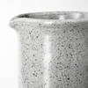 Frieda Large Freckled Gray Ceramic Jug, Decorative Jar by Mercana, 6.1" length x 4.53" width x 12.2" height thumbnail 8