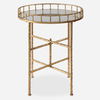 Tilly Bright Gold Accent Table thumbnail 0