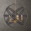 Spherical 5 Light Pendant, by Uttermost, 27.75" width x 27.5" height x 27.75" depth thumbnail 2