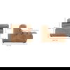 Ramsay Leather Slipper Chair Tan thumbnail 9