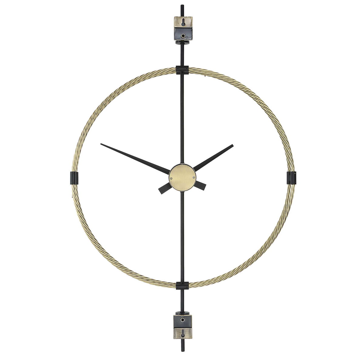Time Flies Modern Wall Clock, by Uttermost, 30.75" width x 48.75" height x 4" depth View 7