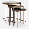 India Nesting Tables Set/3, Side & End Table by Uttermost, 19" width x 24" height x 17.75" depth thumbnail 1
