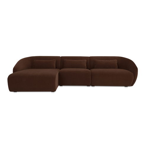 Amelia Lounge Modular Left Sectional Chestnut