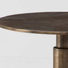 Descend Gold Accent Table, Furniture by Uttermost, 14" width x 22.5" height x 14" depth thumbnail 4