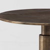 Descend Gold Accent Table, Side & End Table by Uttermost, 14" width x 22.5" height x 14" depth thumbnail 4