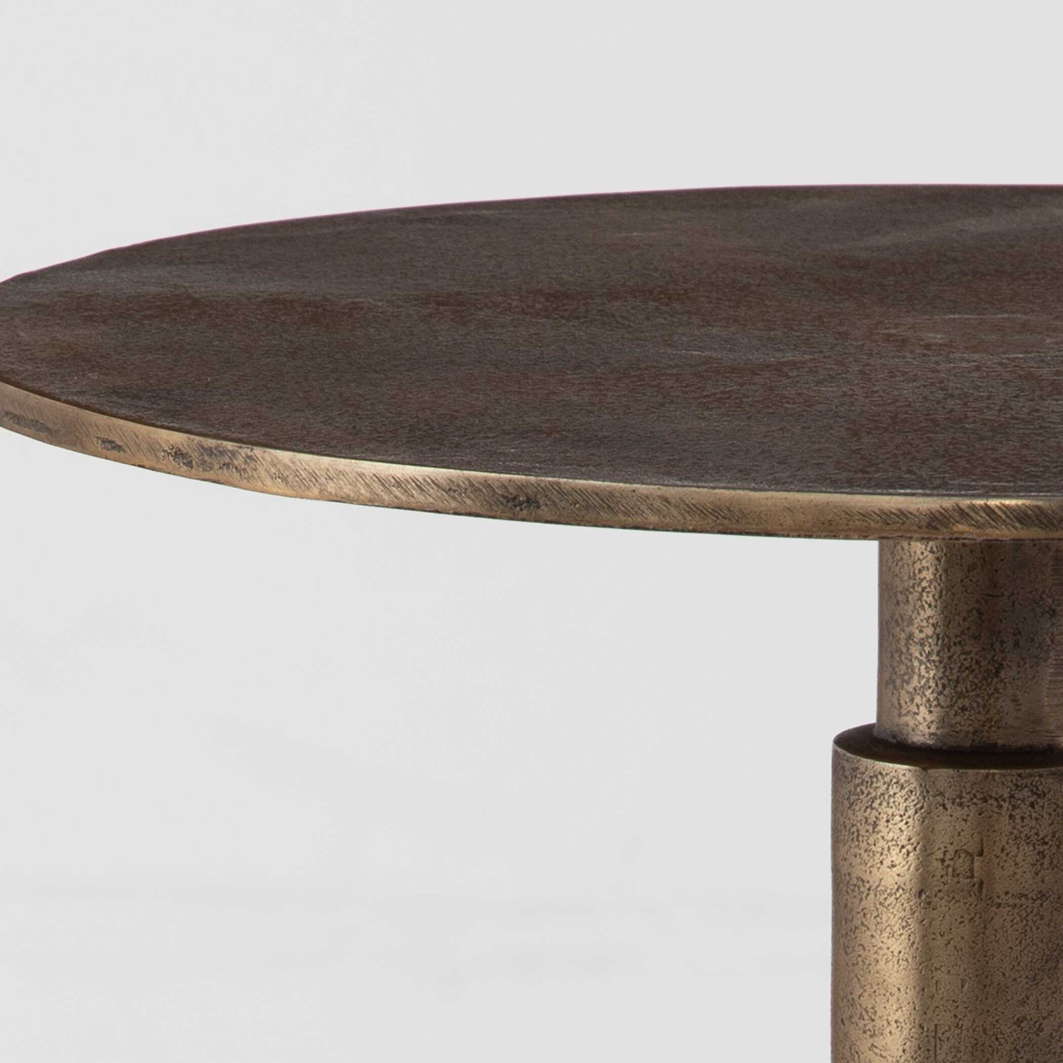 Descend Gold Accent Table large image 
