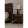 Madagascar Nightstand Dark Brown, by Moe's Home, 21.5" width x 22" height x 16" depth thumbnail 9
