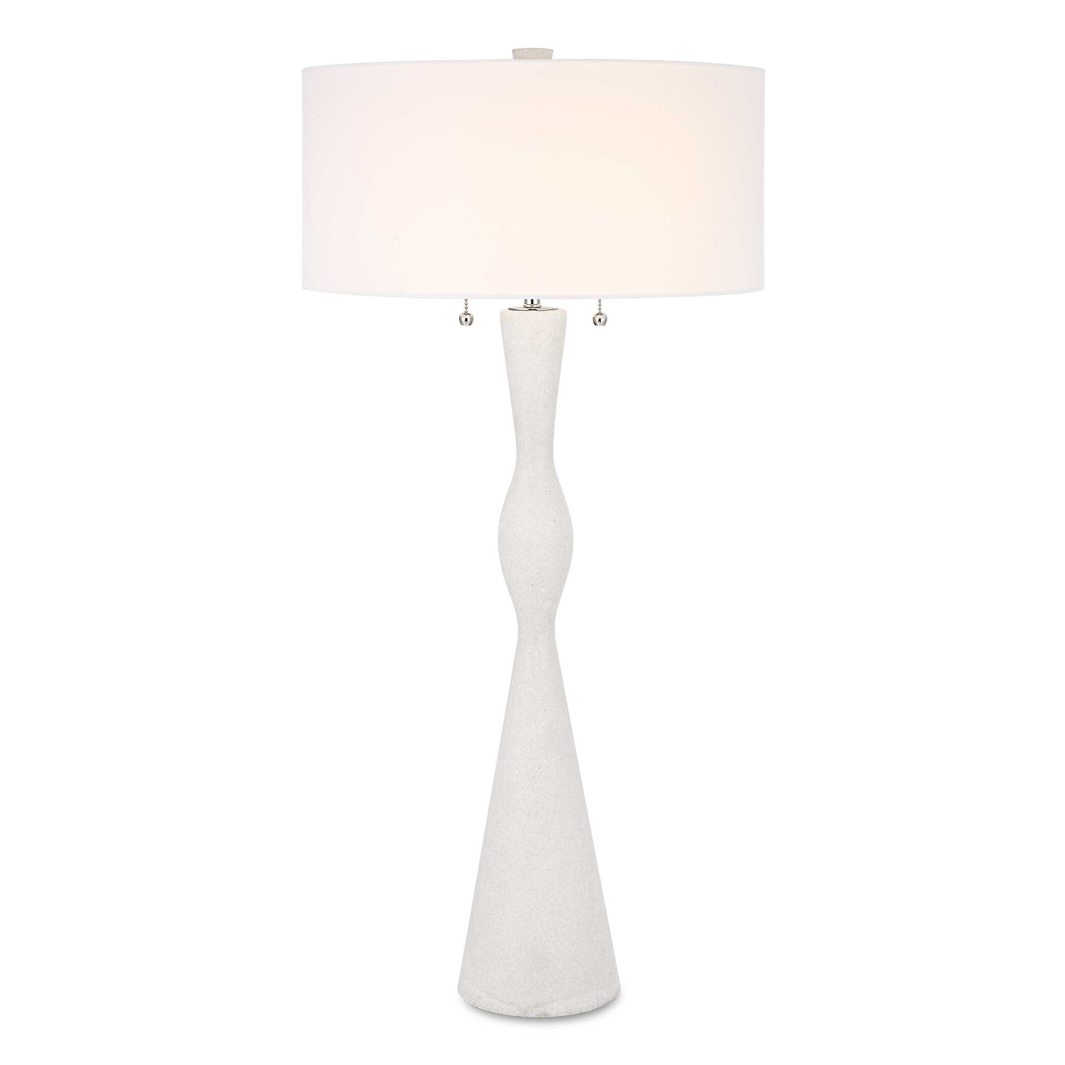 Sharma Ivory Stone Table Lamp large image 