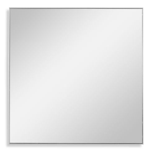 Alexo Silver Square Mirror