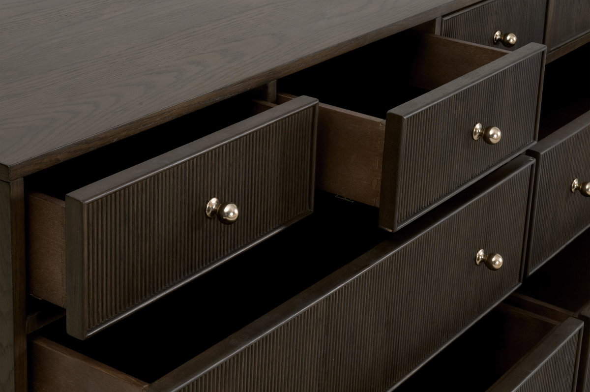 Highland 8-Drawer Double Dresser, by Essentials for Living, 67.5" width x 32" height x 20" depth View 7