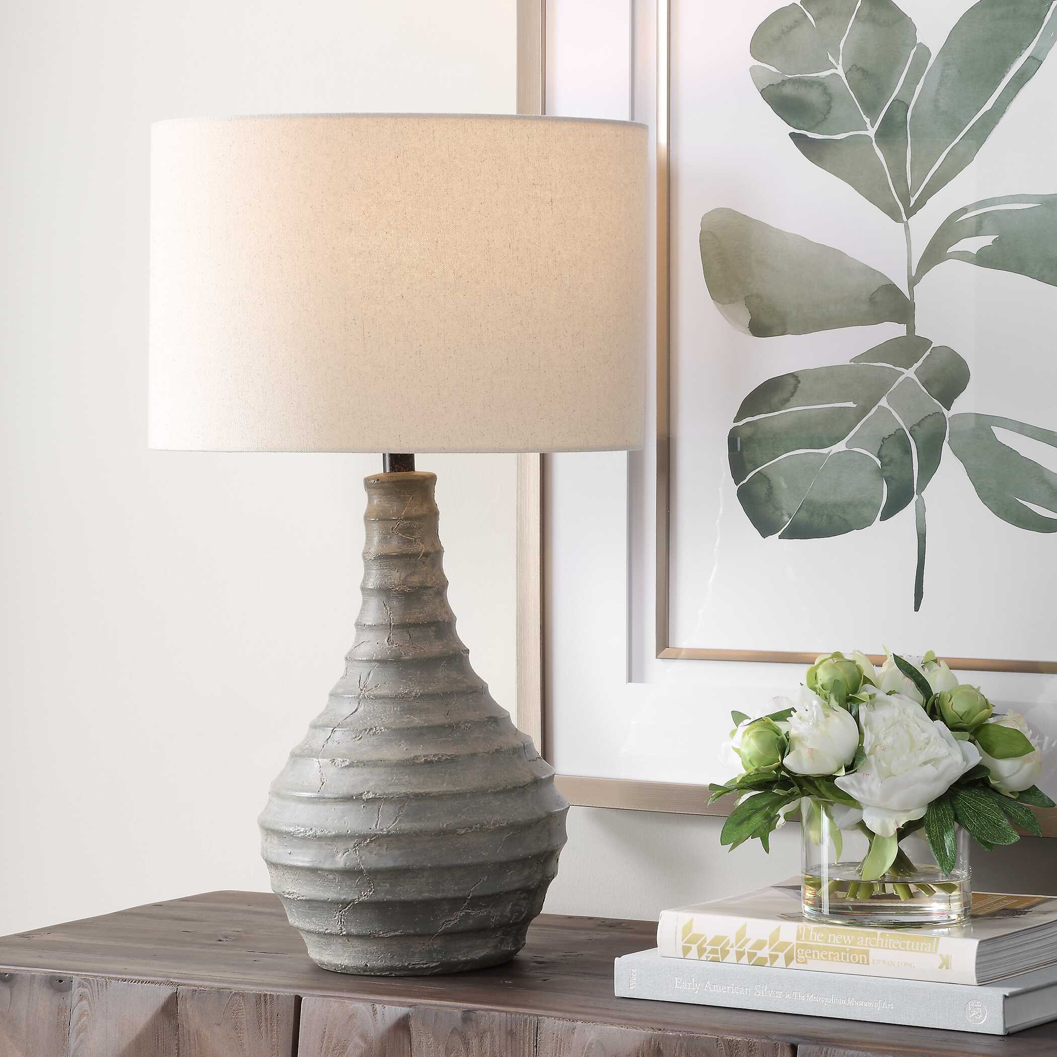 Stratum Rustic Outdoor Table Lamp large image 