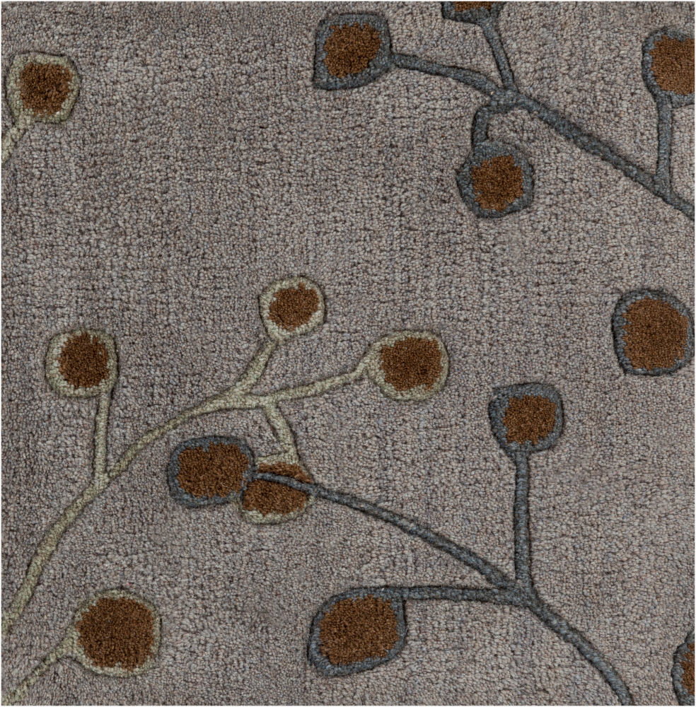 Athena Handmade Rug, by Surya, 1'6" length x 1'6" width
