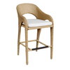Kavali Outdoor Wicker Barstool, Outdoor Stool by Uttermost, 1'11" width x 3'6" height x 2'1.75" depth thumbnail 6