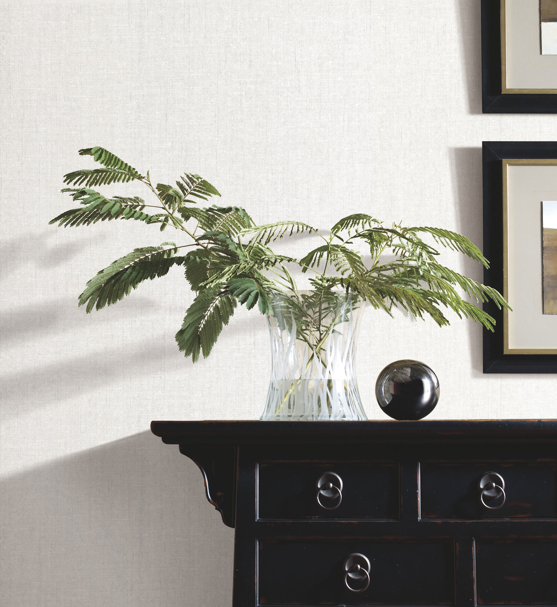 Diplomacy Weave Pearl Wallpaper, by York Wall, 33' length x 1'8.5" width x 0.02" depth View 3