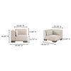 June Corner Chair Oatmeal thumbnail 11