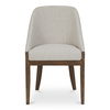 Edward Dining Chair Heather Beige, by Moe's Home, 20" width x 33" height x 22" depth thumbnail 1