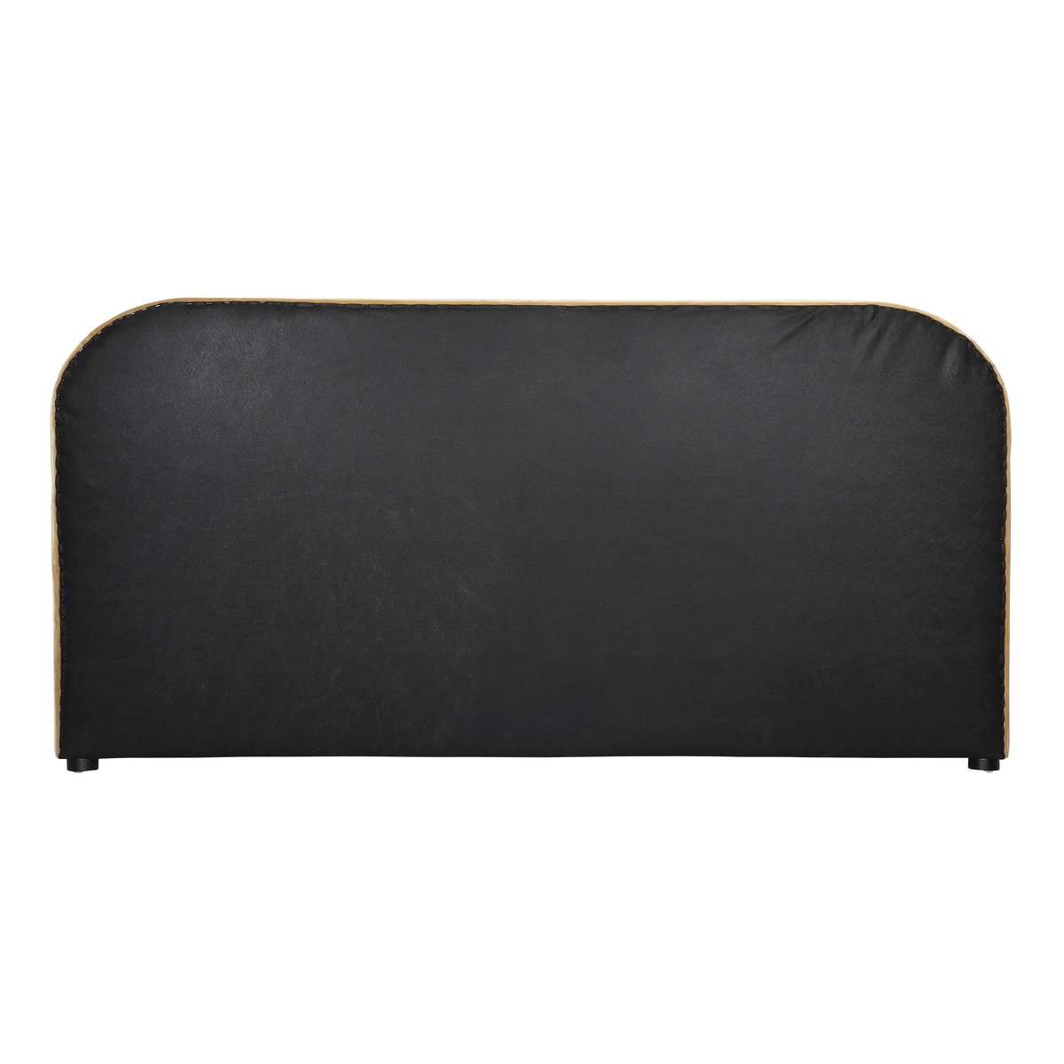 Agi Bed King Camel, by Dovetail, 88" width x 43" height x 89" depth View 5