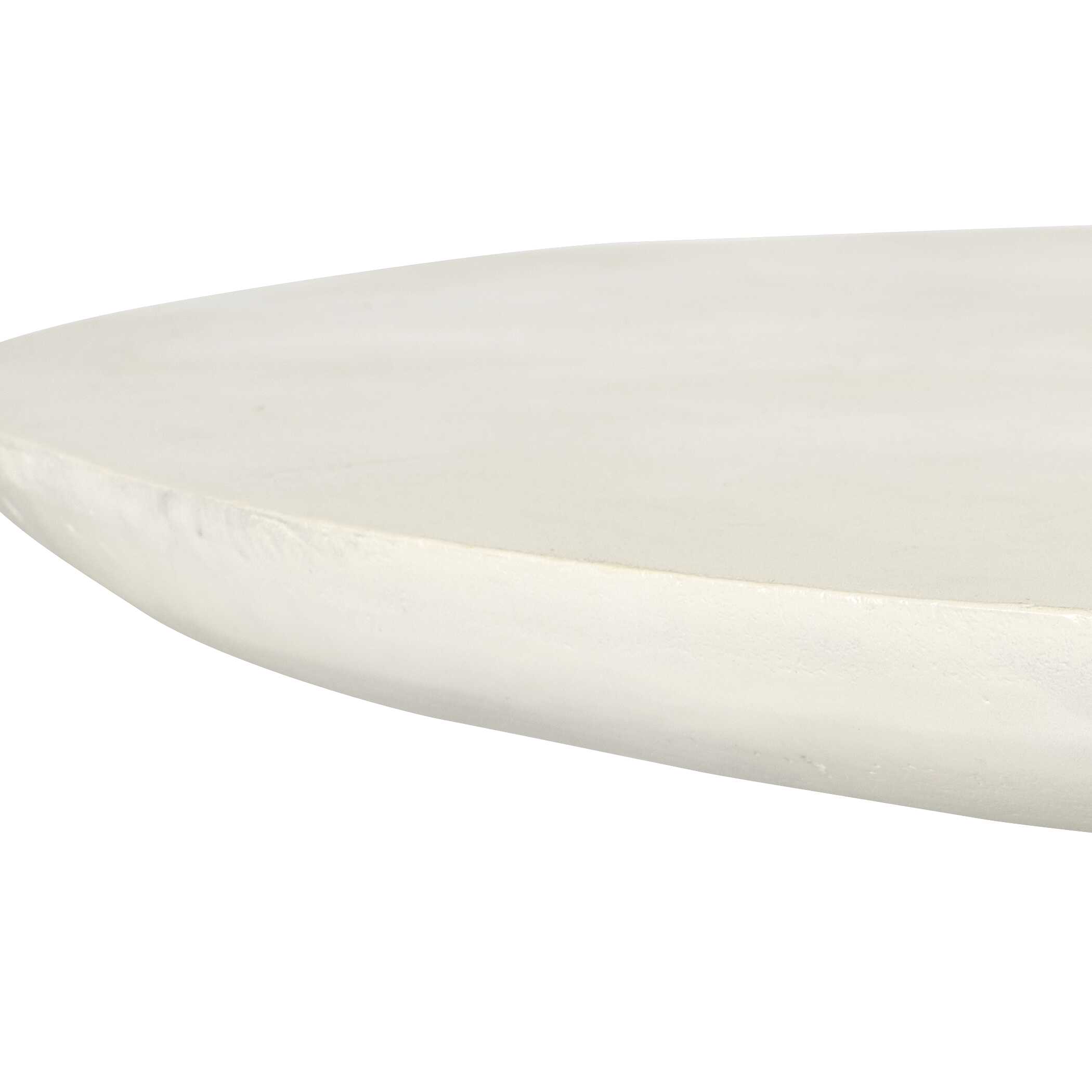 Madrone Warm White Outdoor Dining Table large image 