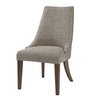 Daxton Earth Tone Armless Chair, Accent Chair by Uttermost, 22" width x 38" height x 27" depth thumbnail 5
