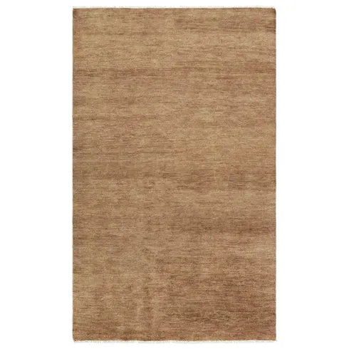 Jaipur Living Origin SAG06 Handknotted Solid Light Brown Area Rug (12
