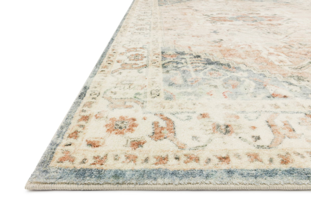 Loloi Rosette Rug, 1'6" length x 1'6" width View 5