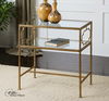 Genell Side Table, Furniture by Uttermost, 23.87" width x 25.75" height x 14" depth thumbnail 4