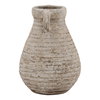 Graeden Vase Antique White, Decor by Dovetail, 7.76" width x 10.24" height x 7" depth thumbnail 3