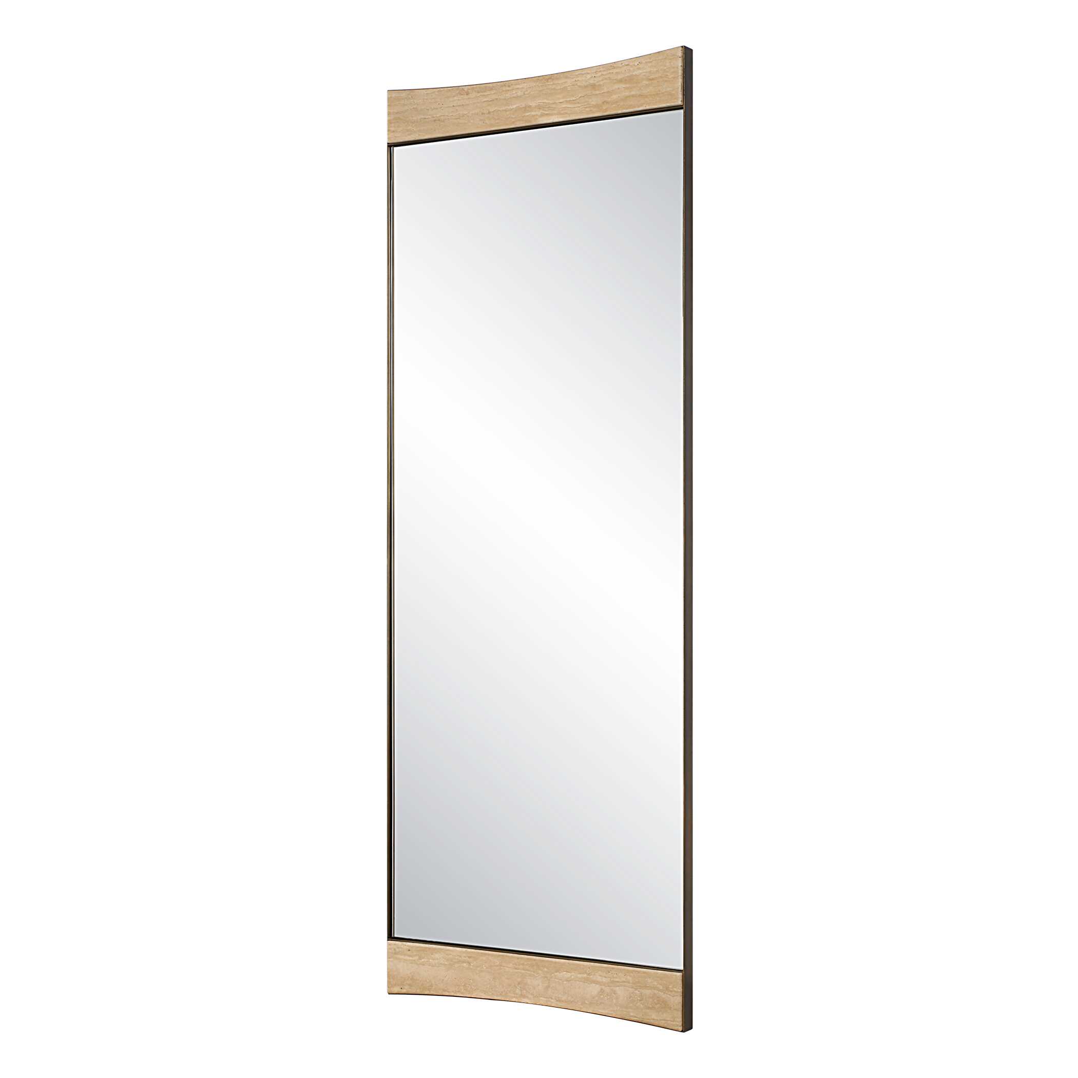 Russo Oversized Modern Mirror, by Uttermost, 30" width x 81.25" height x 1.87" depth View 5