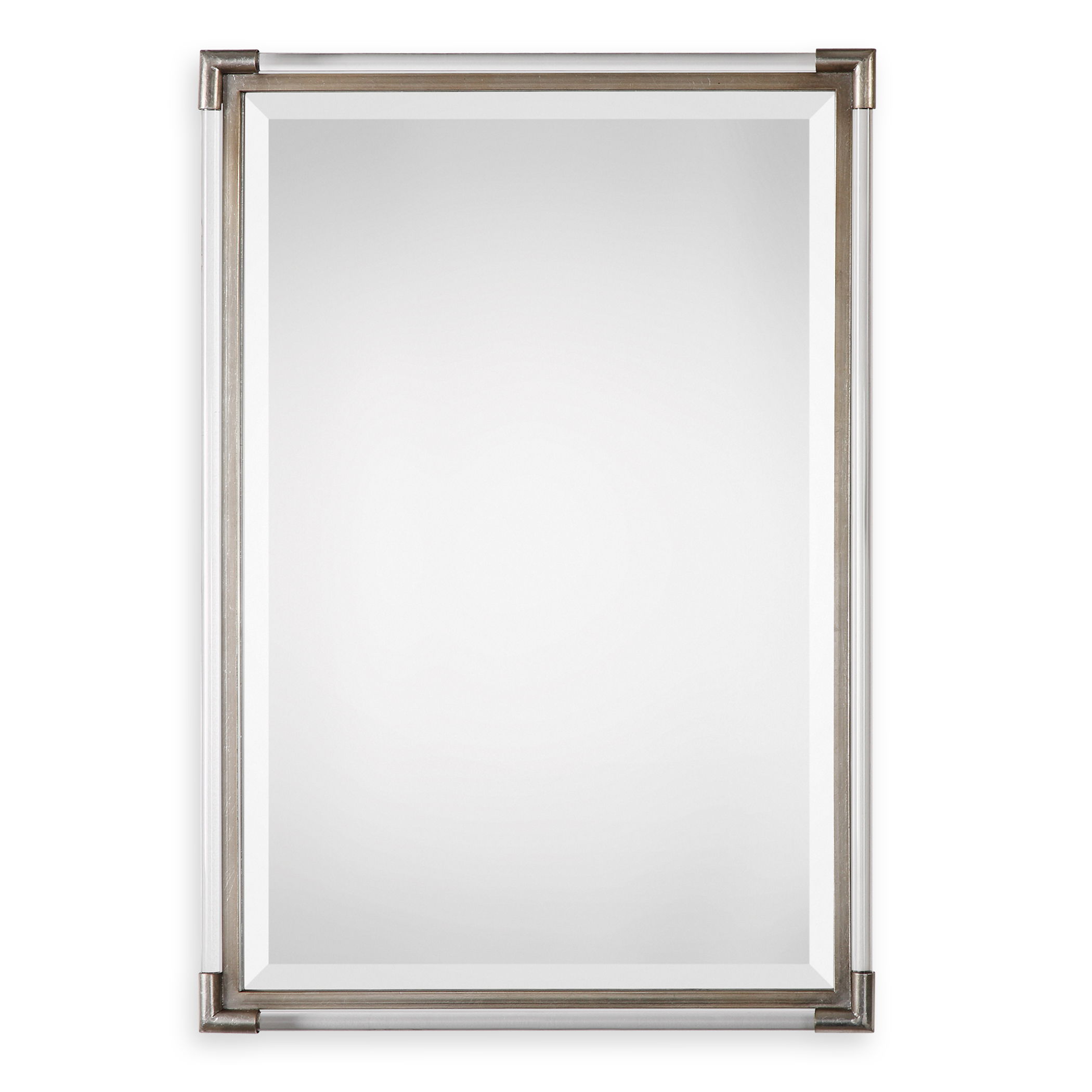 Mackai Metallic Silver Mirror large image 