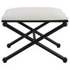 Andrews White Small Bench thumbnail 0