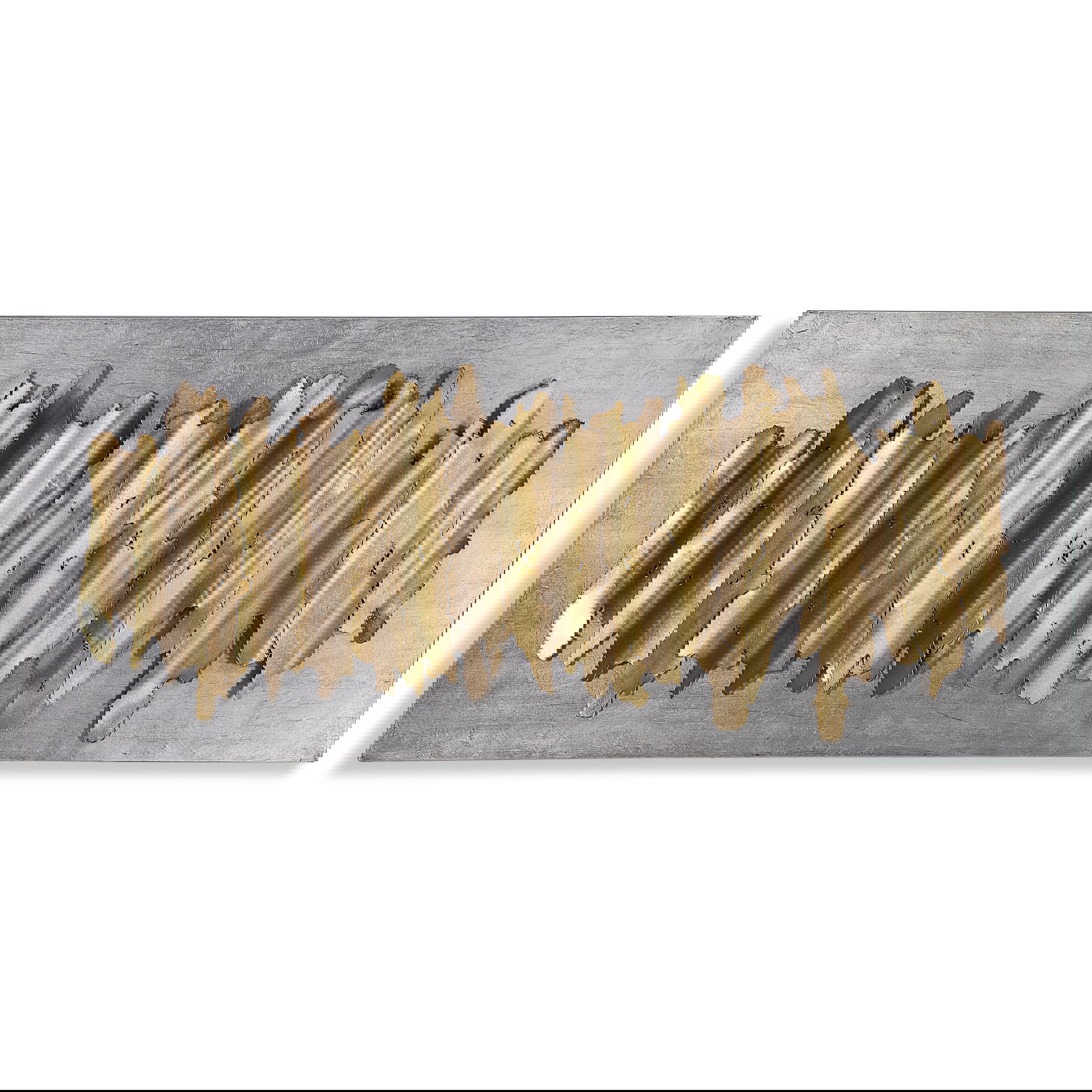 Lev Gold Metal Wall Decor large image 