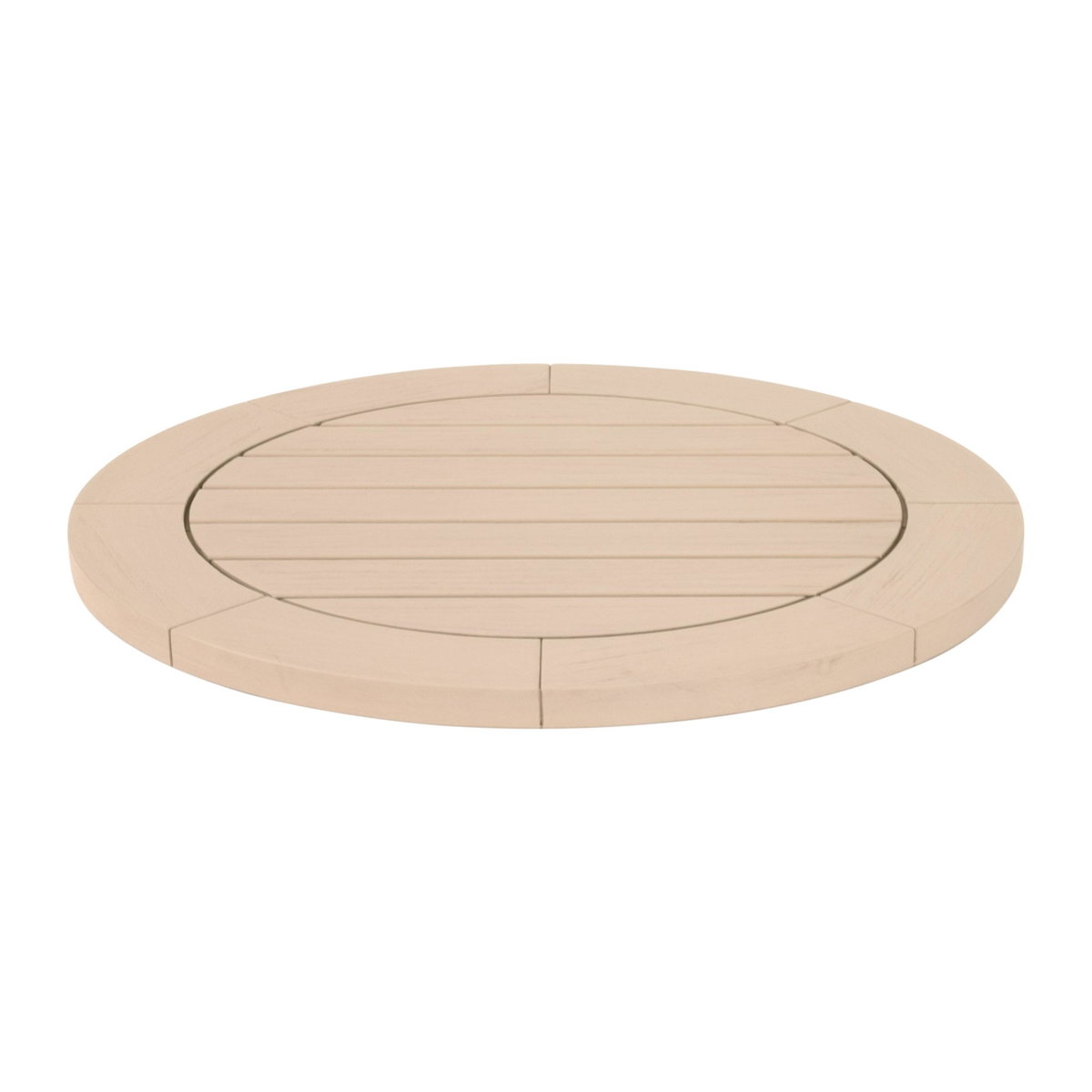 Boca Outdoor Lazy Susan, Dining Table by Essentials for Living, 26.5" width x 1.5" height x 26.5" depth View 2