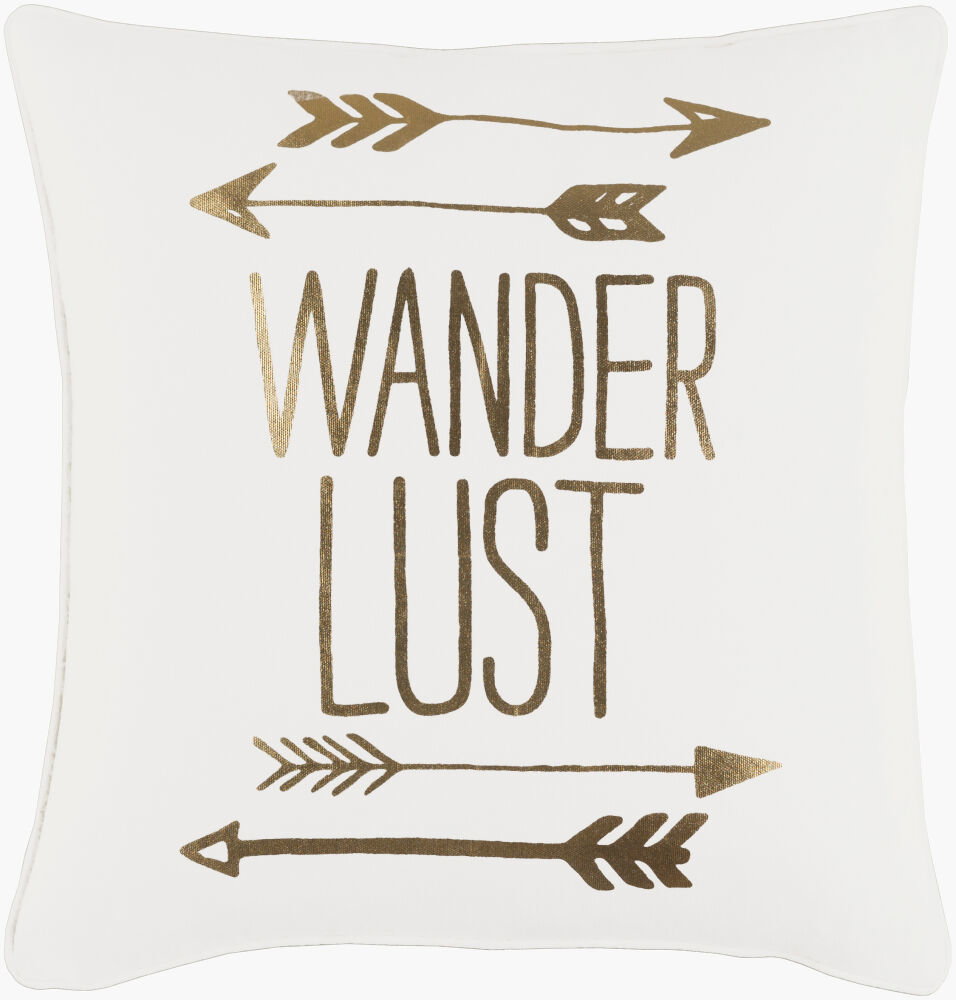 Glyph Accent Pillow, Decorative Pillow by Surya, 18" length x 18" width